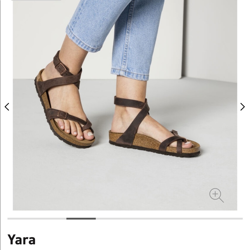 BIRKENSTOCK YARA size EU: 38 US: 7-71/2